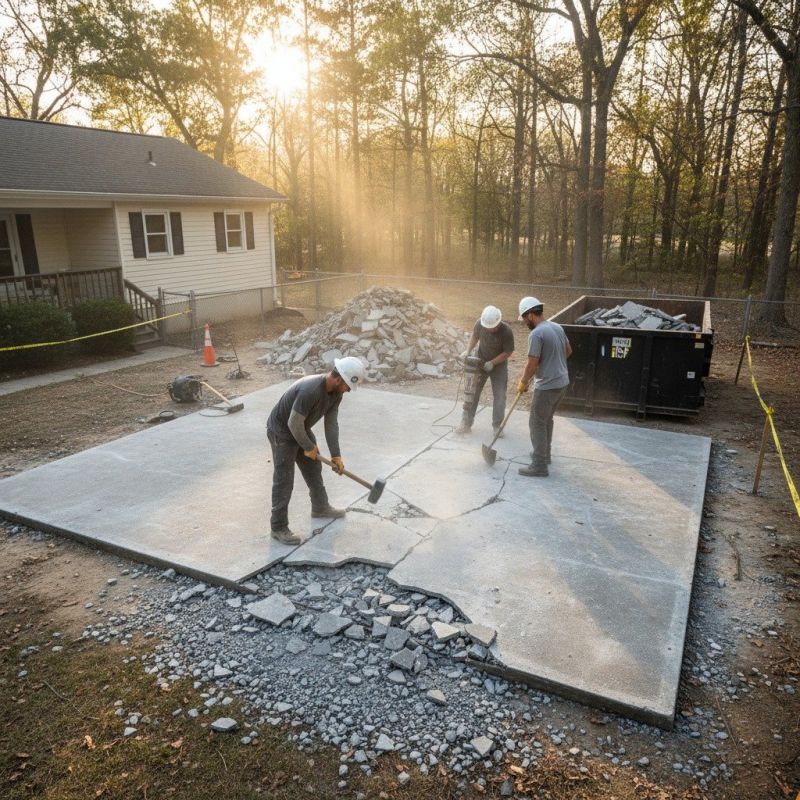 Concrete Wall Demolition in Bergen County, NJ
